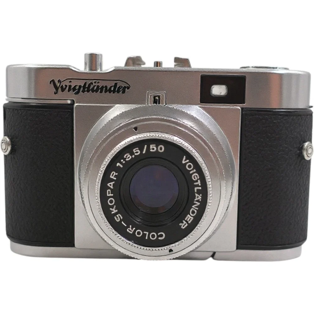 VTG 50s Made in Germany 35mm Film Camera Color-Skopar 50mm Voigtlander Vito B